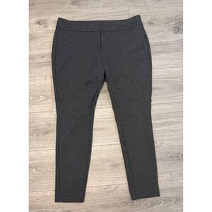 Ann Taylor Loft Julie Fit Gray‎ Career Dress Pants Size 14 Classicore Funeral